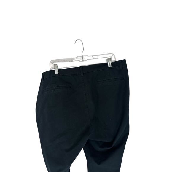 Old Navy Black Office Work Career Side Panel Maternity Pixie Flare Pants Size 20 - Picture 6 of 14